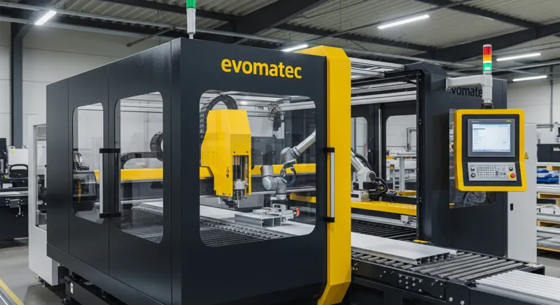 Aluminium profile cutting center