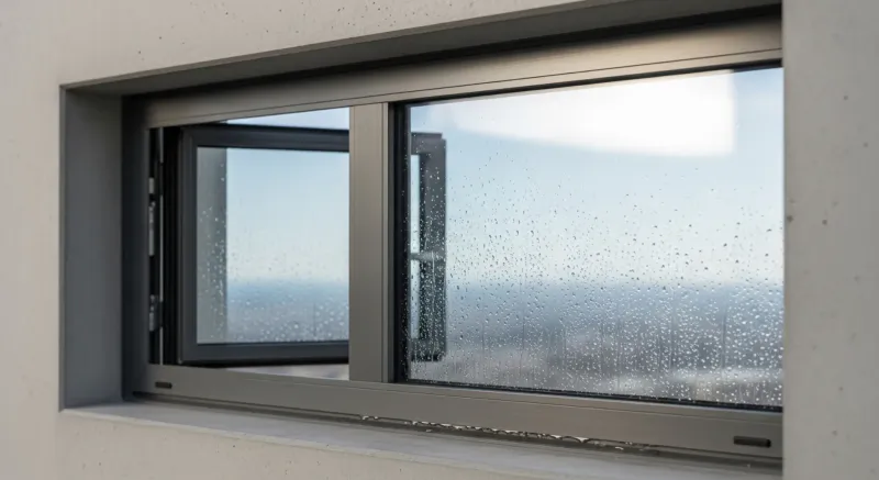 Aluminium window machine