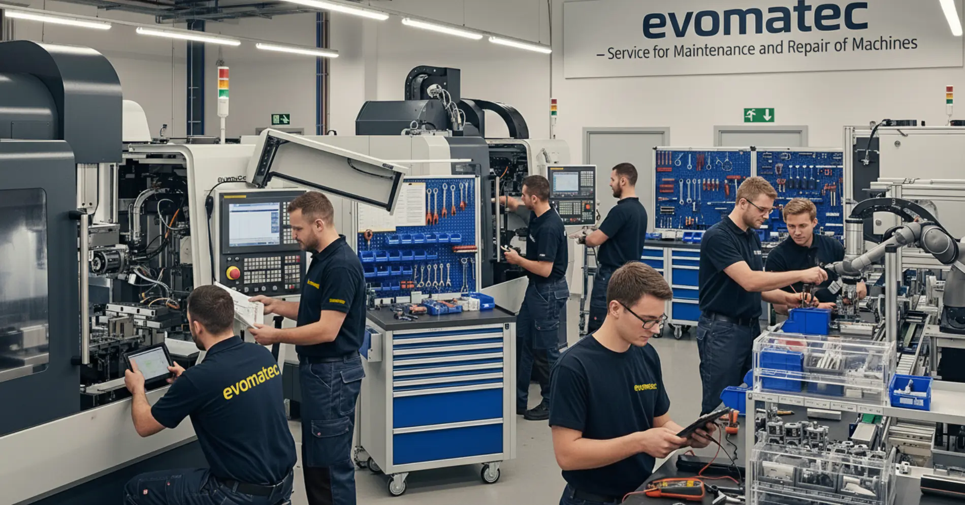 SERVIÇO DE MANUTENÇÃO E REPARAÇÃO DE MÁQUINAS – EVOMATEC