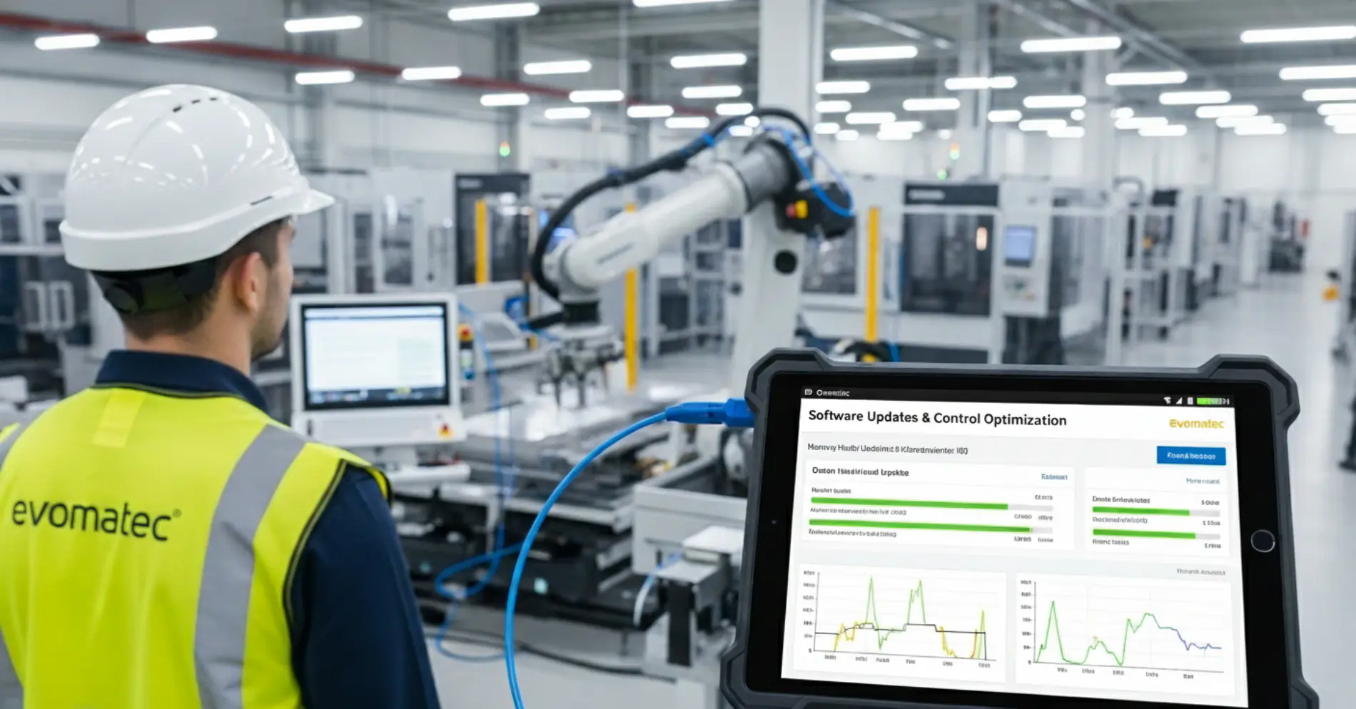 SERVIÇO DE ATUALIZAÇÕES DE SOFTWARE & OTIMIZAÇÃO DE CONTROLO – EVOMATEC