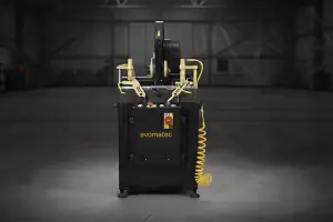 TRONCATRICE AUTOMATICA PER LEGNO E PROFILI IN LEGNO CON SUPPORTO EVOM II WOOD