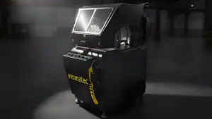 पीवीसी प्रोफाइल और प्लास्टिक प्रोफाइल के लिए स्वचालित माइटर सॉ EVOM IIP 600 ECO