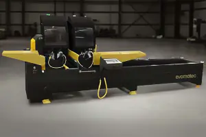 SERRA DE DUPLA ESQUADRIA PARA PERFIS DE MADEIRA EVOG SAWH