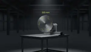 شِفْرَة مَنشَار دَائِرِي بِقَطَر Ø 550 MM EVO SAW A550