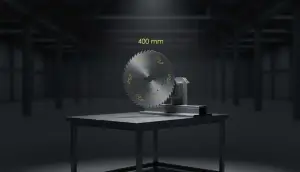 شفرة منشار دائري للألمنيوم 400 MM EVO SAW A400