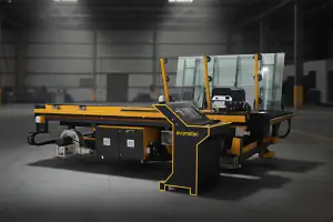 CNC GLASSCHNEIDETISCH MIT SAUGTISCH EVOGLAS I