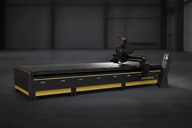 CENTRO DE USINAGEM CNC PARA PAINÉIS DE MADEIRA EVO HIIL CNC