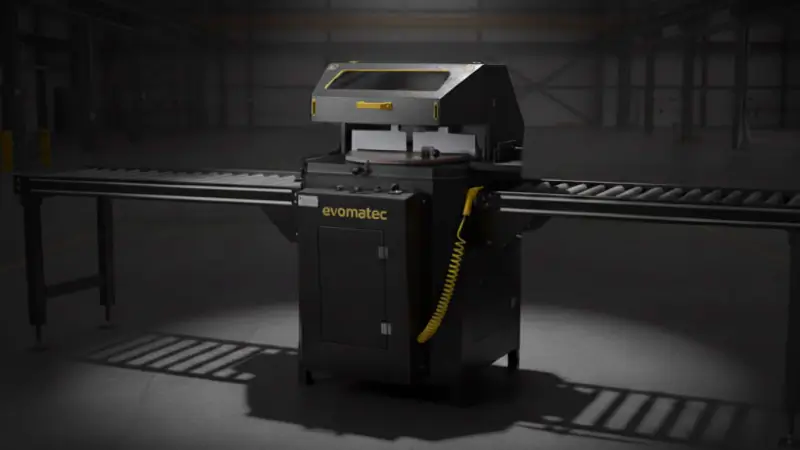 AUTOMATIC UP-CUT MITRE SAW FOR ALUMINIUM PROFILES EVO G 450 ECO