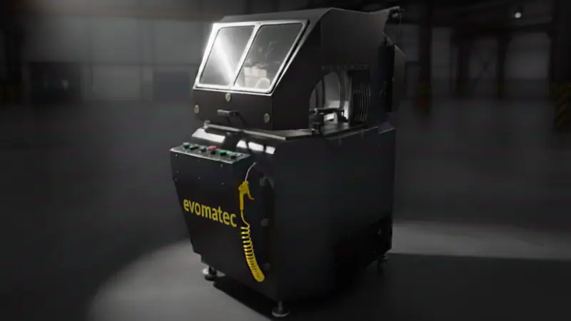 منشار زاوية أوتوماتيكي لبروفيلات الخشب EVOM IIH 600 ECO