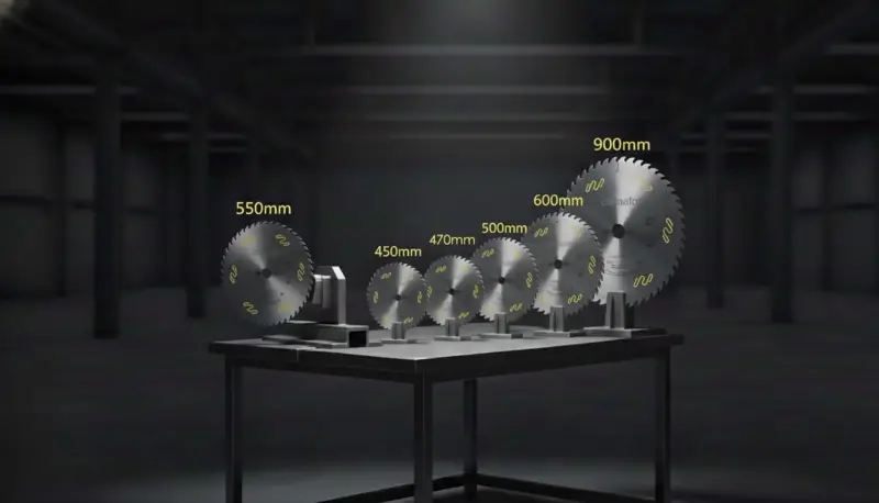 LAMA PER SEGA CIRCOLARE PER ALLUMINIO CON 500 MM EVO SAW A500