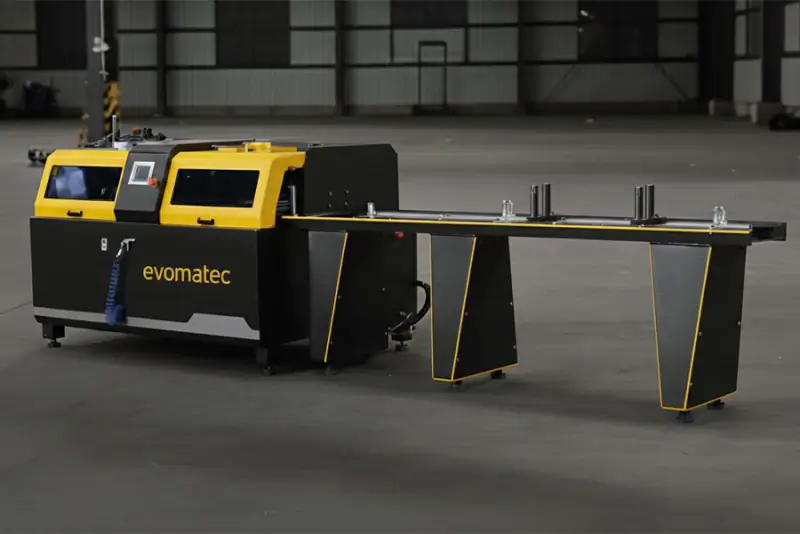 SÄGEAUTOMAT & BOHRAUTOMAT FÜR ALUMINIUMPROFILE EVO DD