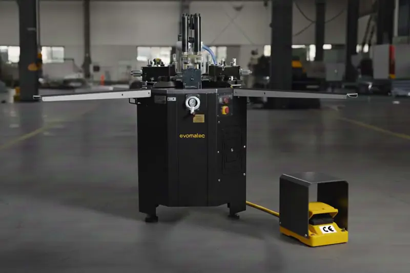 ECKVERBINDUNGSPRESSE FÜR ALUMINIUMPROFILE EVOA I
