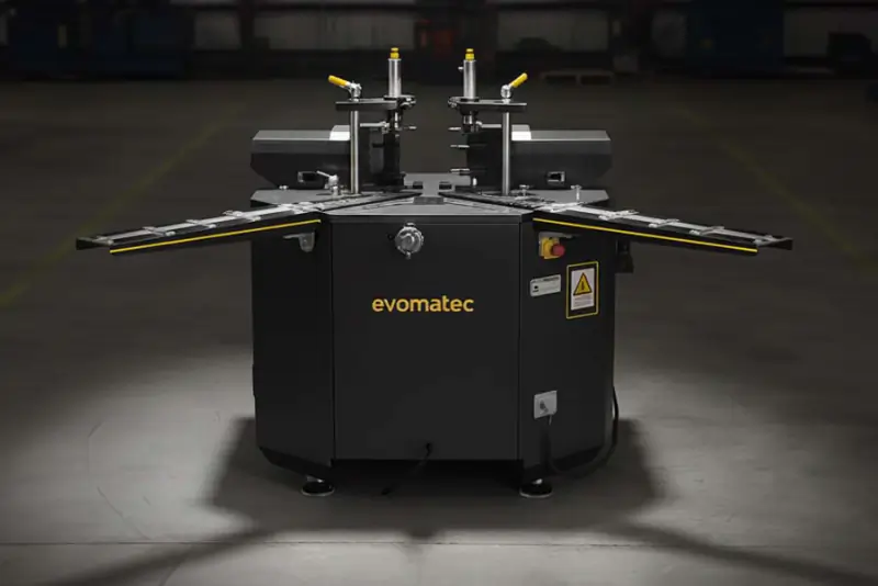ECKVERBINDUNGSPRESSE FÜR ALUMINIUMPROFILE EVOA IA