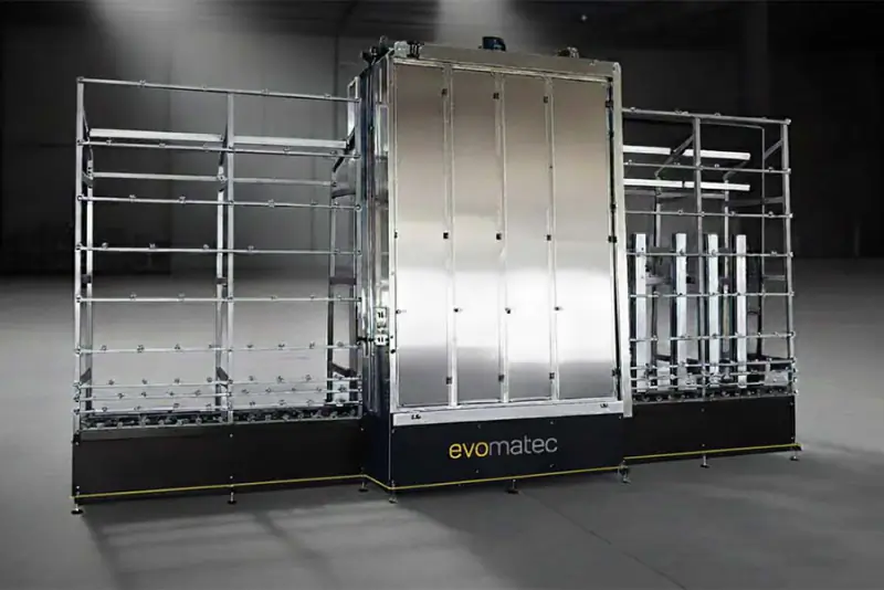 VERTIKALE GLASWASCHMASCHINE FÜR FLACHGLAS EVOGLAS 1700