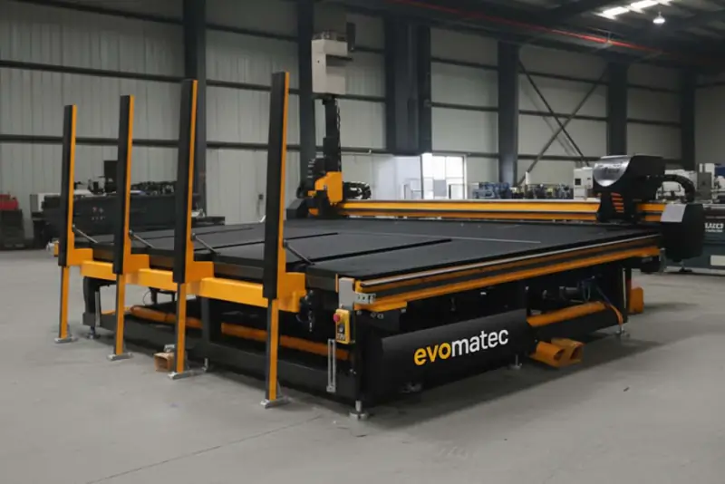 CNC GLASSCHNEIDETISCH FÜR FLACHGLAS EVOGLAS II