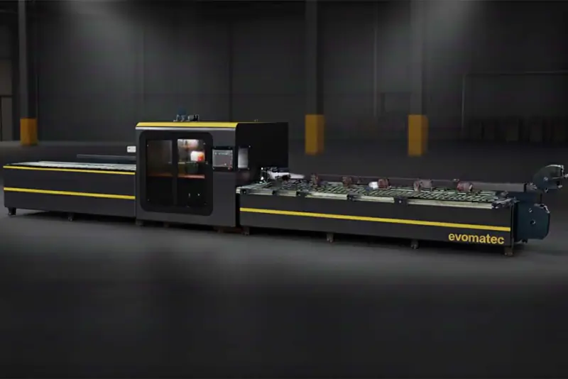 STABBEARBEITUNGSZENTRUM & SCHNEIDZENTRUM FÜR ALUMINIUMPROFILE EVOAIIR