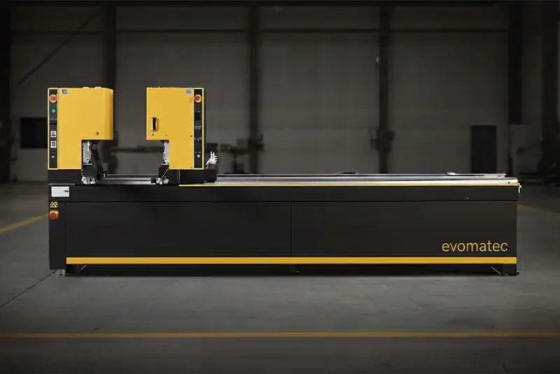 2-KOPF SCHWEIßMASCHINE FÜR PVC-KUNSTSTOFFFENSTER EVOO IISN