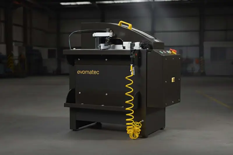 AUTOMATISCHE AUSKLINKFRÄSE FÜR PVC-KUNSTSTOFFPROFILE EVOP III