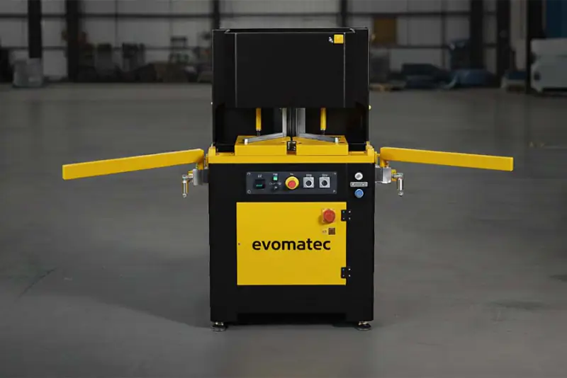 SCHWEIßMASCHINE FÜR PVC-FENSTERPROFILE EVOO ISN